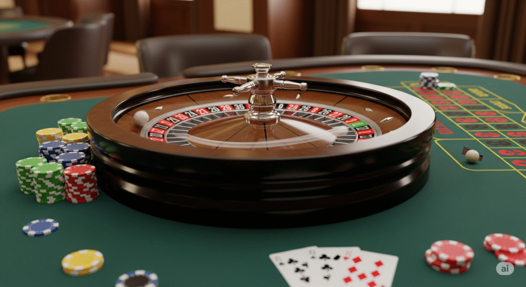 European Roulette Wheel