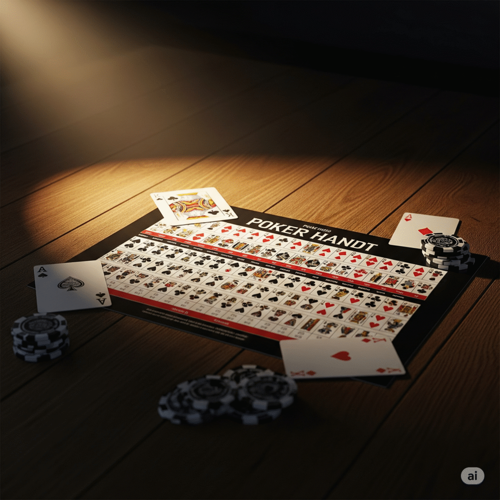 hands of poker chart